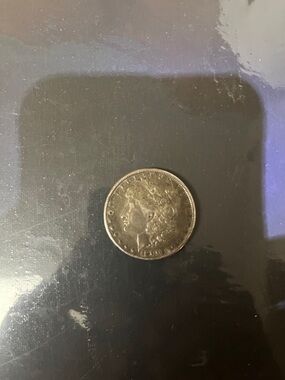 Antique Silver Morgan  1900 Silver Dollar Coin